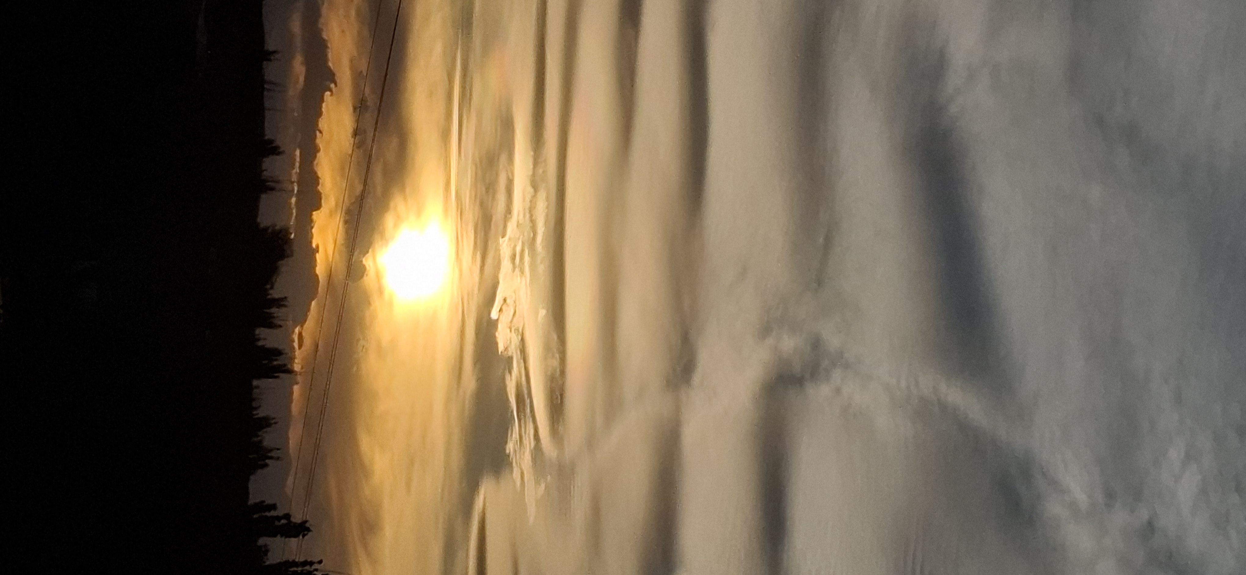 Los Reyunos atardecer