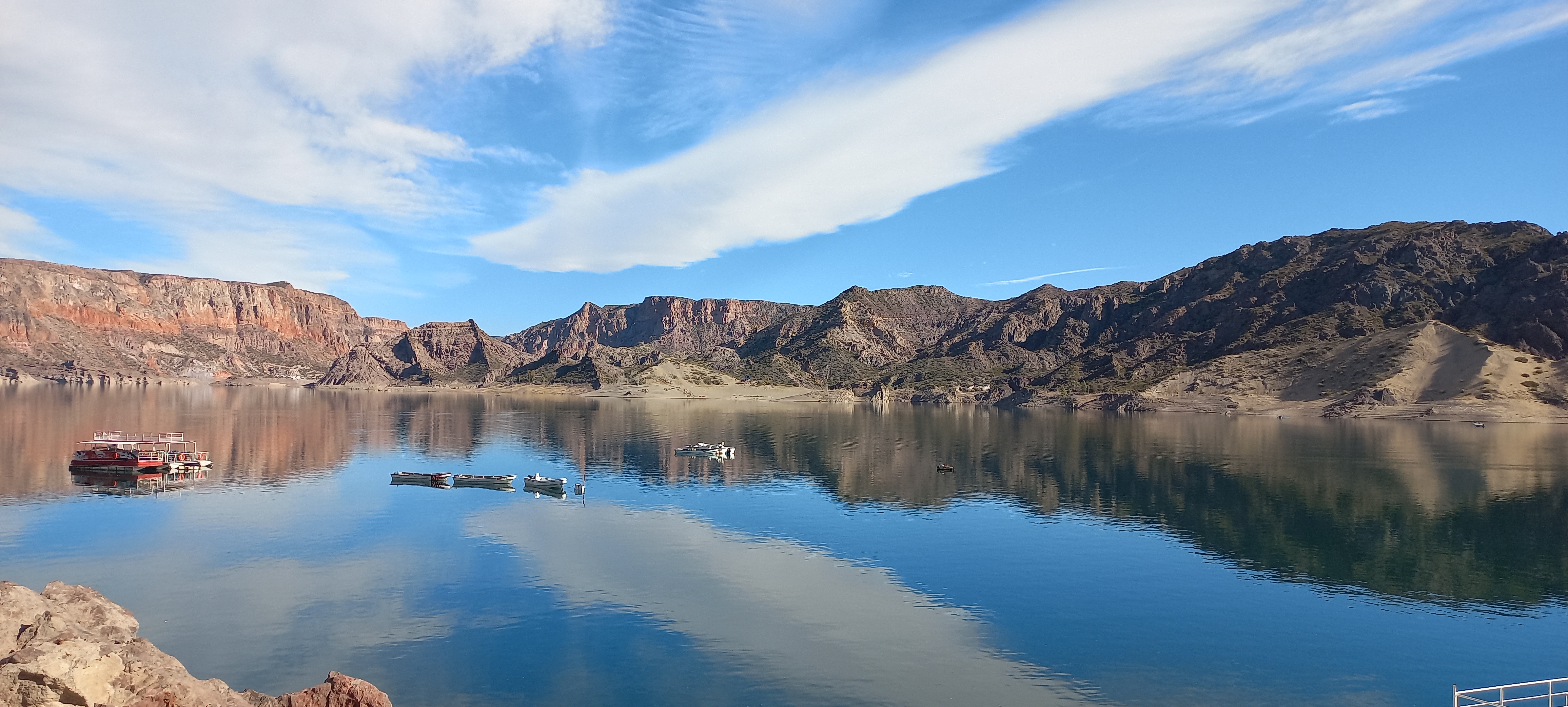 Valle Grande vista al embalse