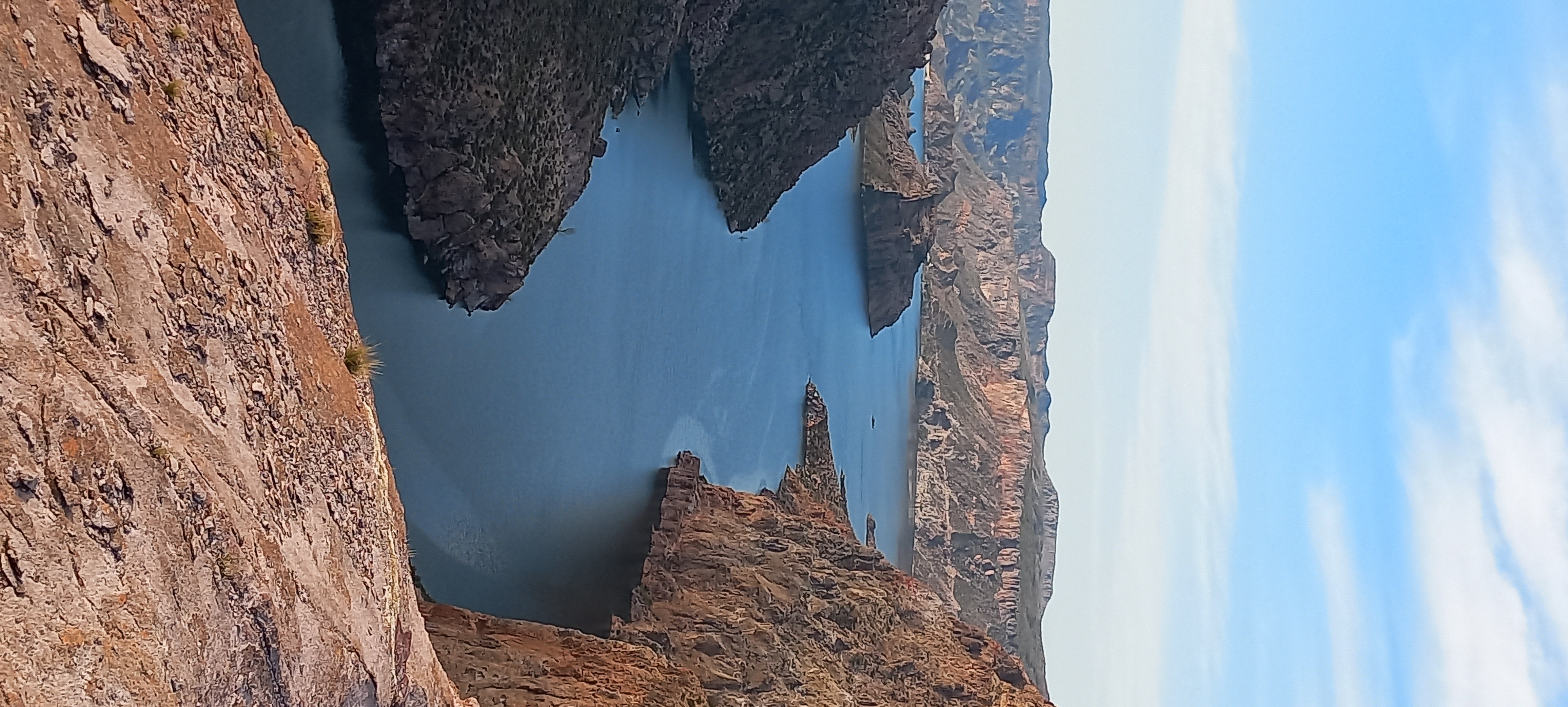 Paisaje con montañas